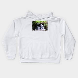 Fairy Glen Waterfall, Rosemarkie, Scotland Kids Hoodie